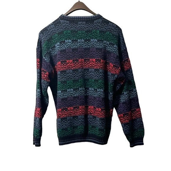 Concrete Mix Sweater Adult‎ Large Hip Hop Biggie Cosby Pullover Grandpacore City - Picture 2 of 10